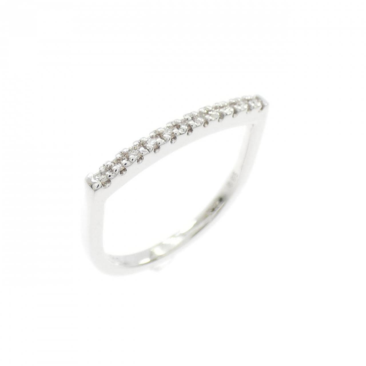 ヒロタカ Uシェープ リング 0.05CT