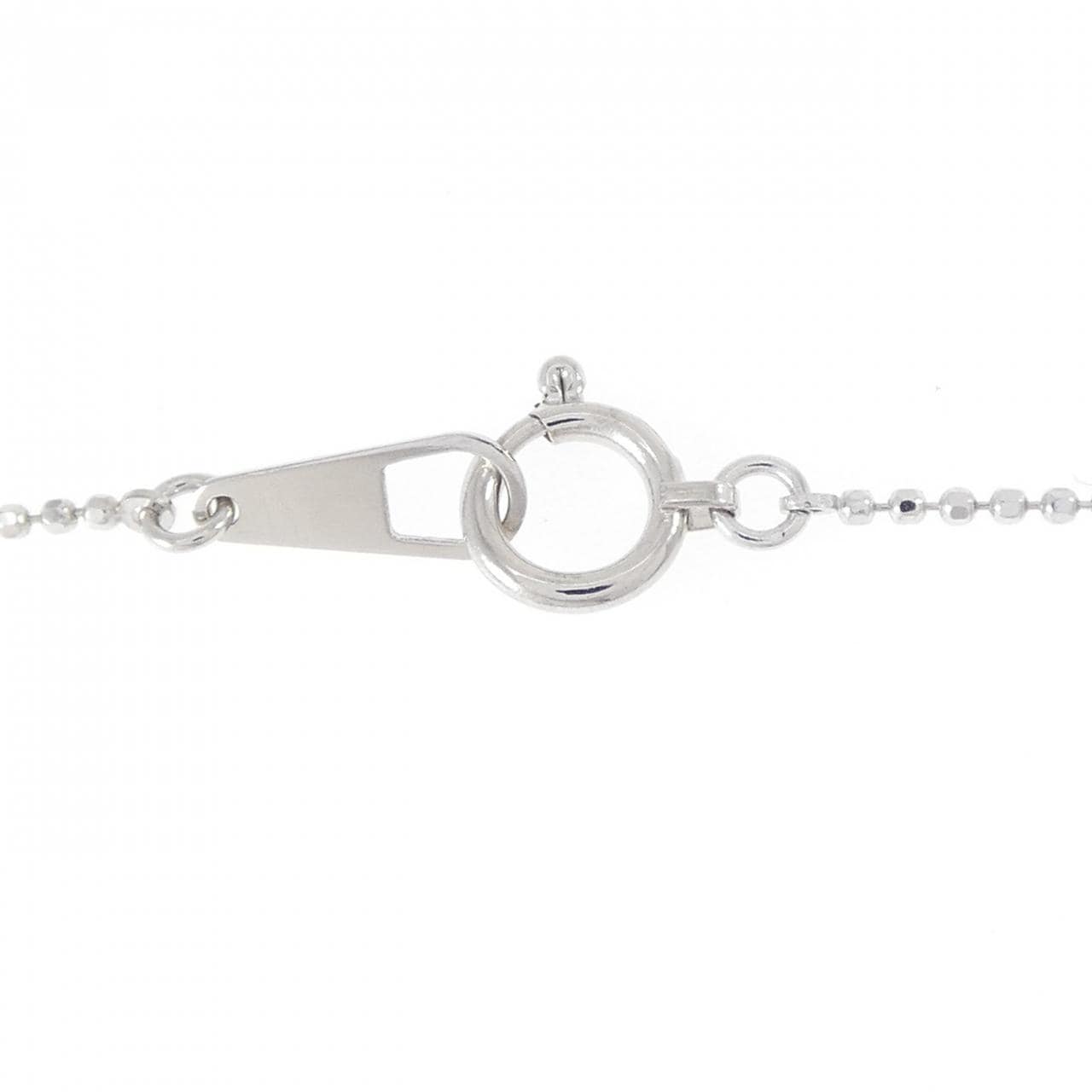 PT900/PT850 ハート ダイヤモンド ネックレス 0.20CT
