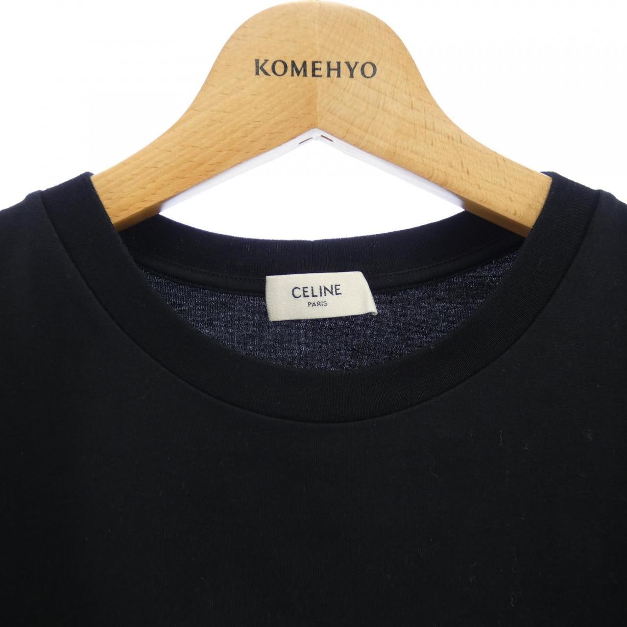 セリーヌ CELINE CELINEプリント ルーズTシャツ 2X764671Q Tシャツ