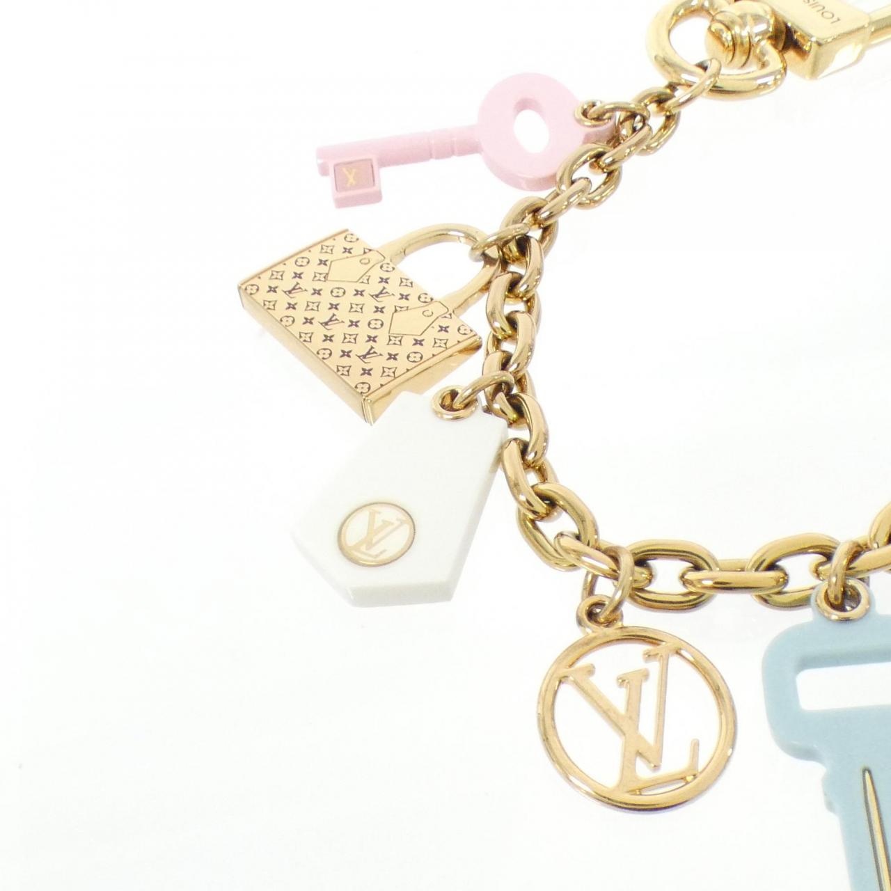 LOUIS VUITTON Back Charm Chain Iconix M01372 Qeelin