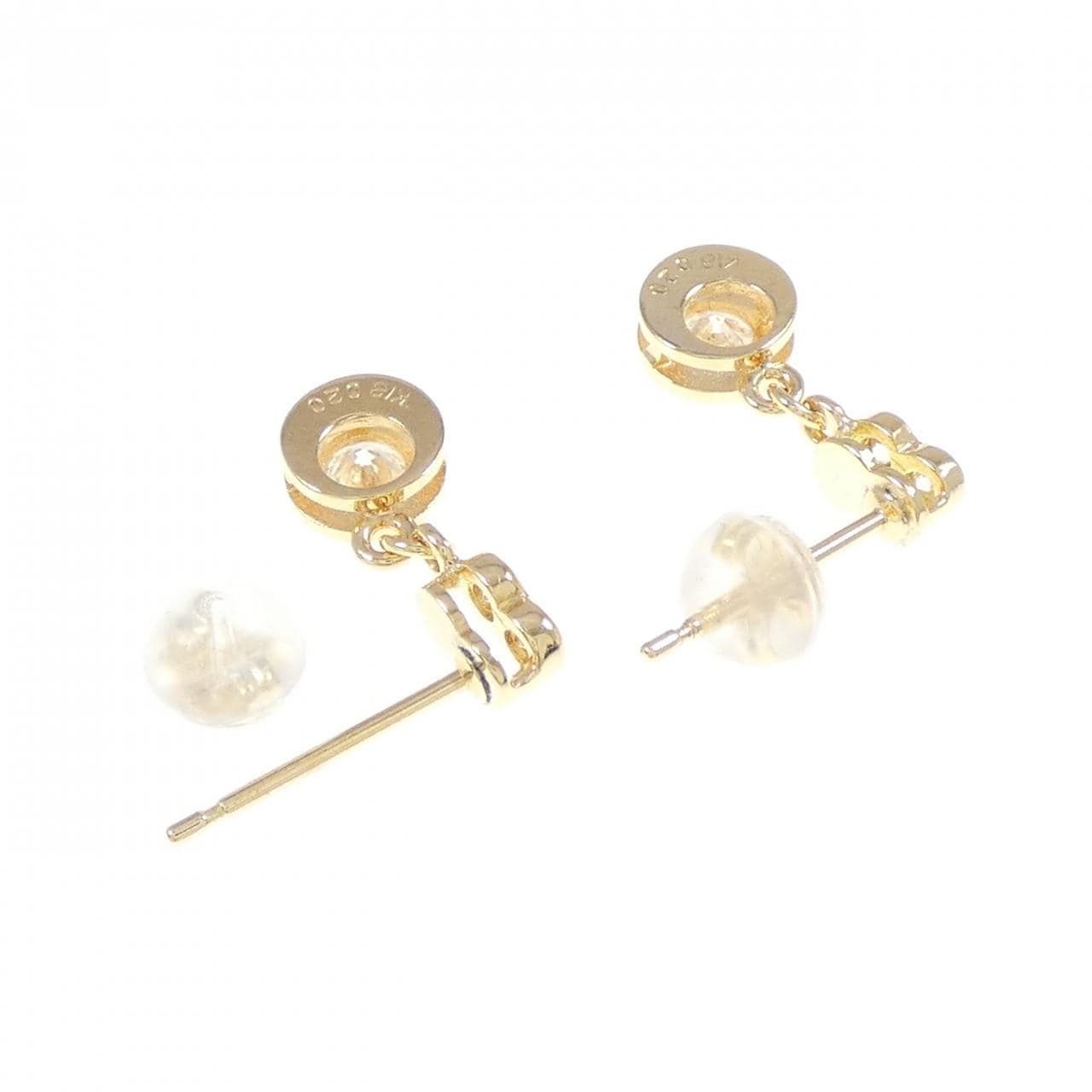 K18YG ダイヤモンド ピアス 0.40CT