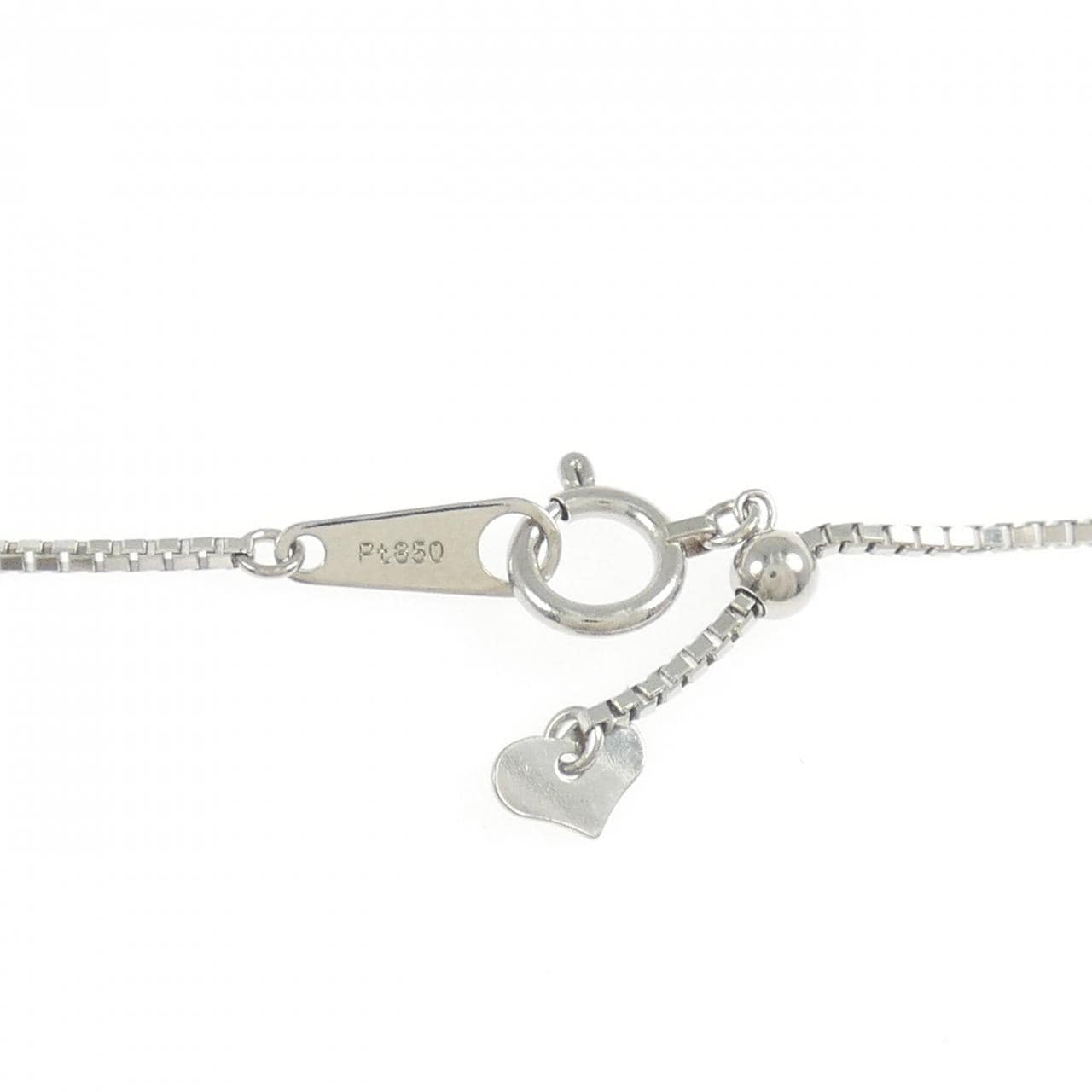 PT900/PT850 ダイヤモンド ネックレス 1.038CT