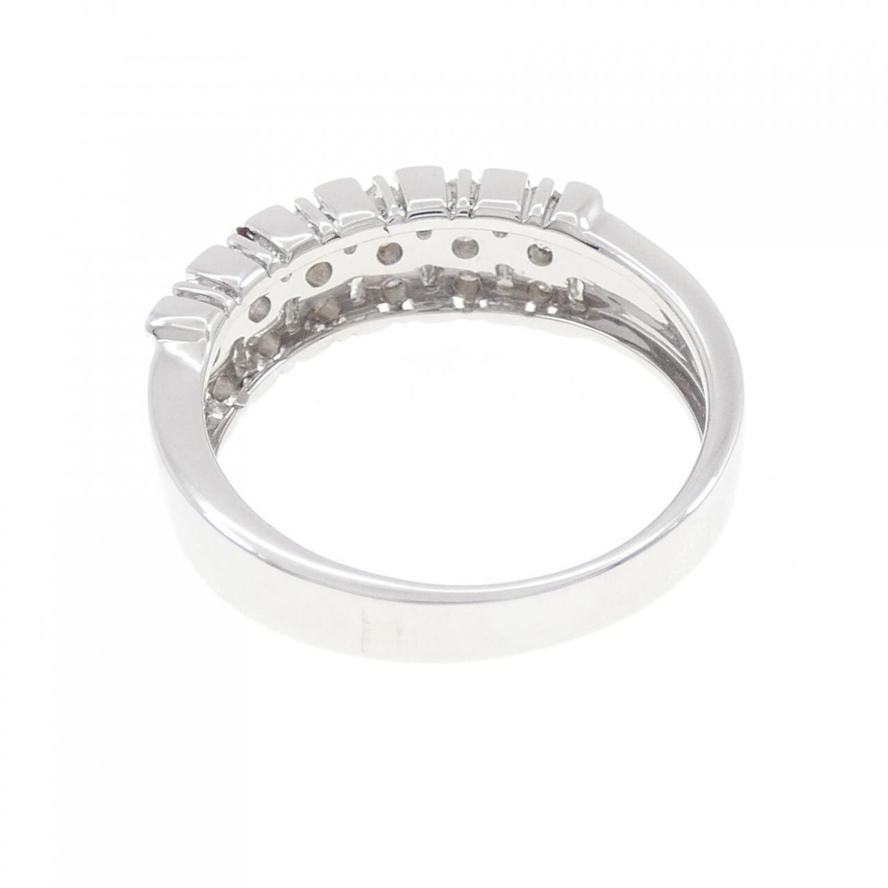K18WG ダイヤモンド リング 0.66CT