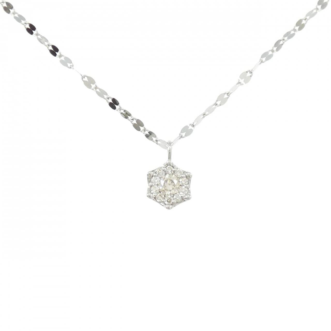 PT900/PT850 ダイヤモンド ネックレス 0.31CT