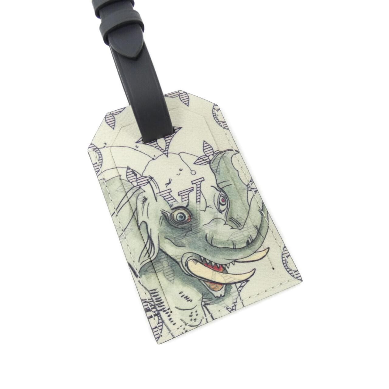 ルイヴィトン モノグラム サバンナ(チャップマン) ポルト アドレス M54139 ネームタグズ