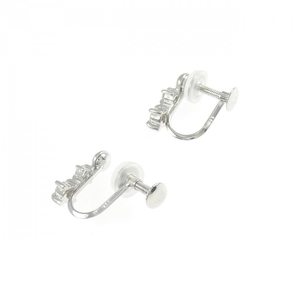 PT850 ダイヤモンド イヤリング 0.22CT