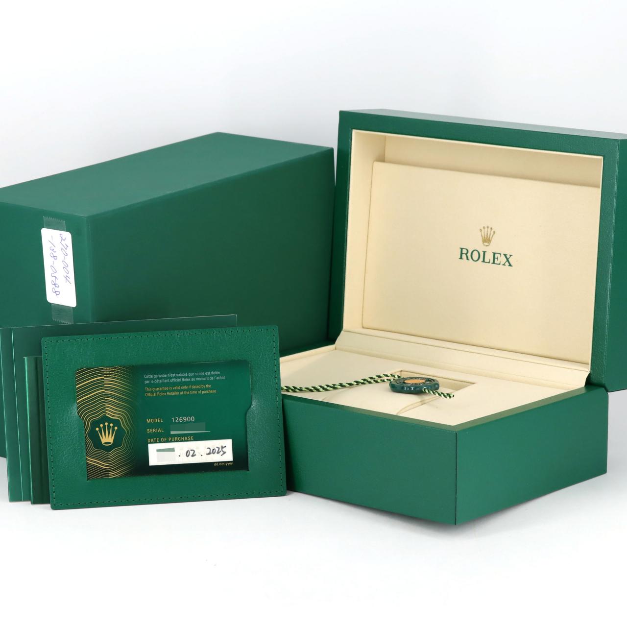ROLEX Air King 126900 SS Automatic random number