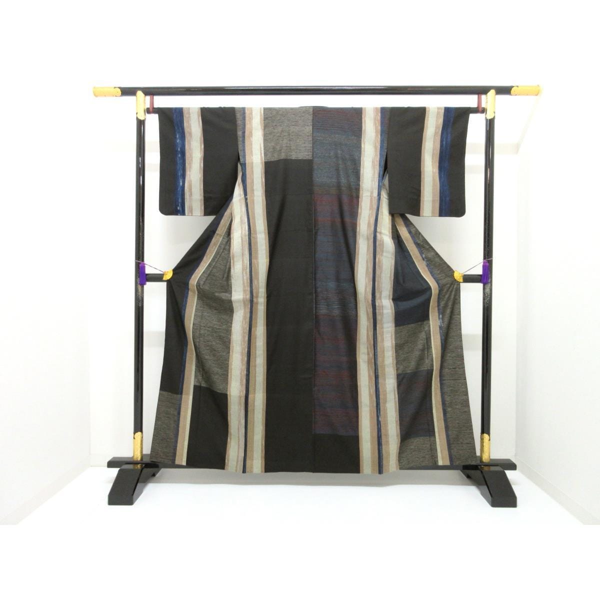 単衣　紬織　身丈Ｓ寸