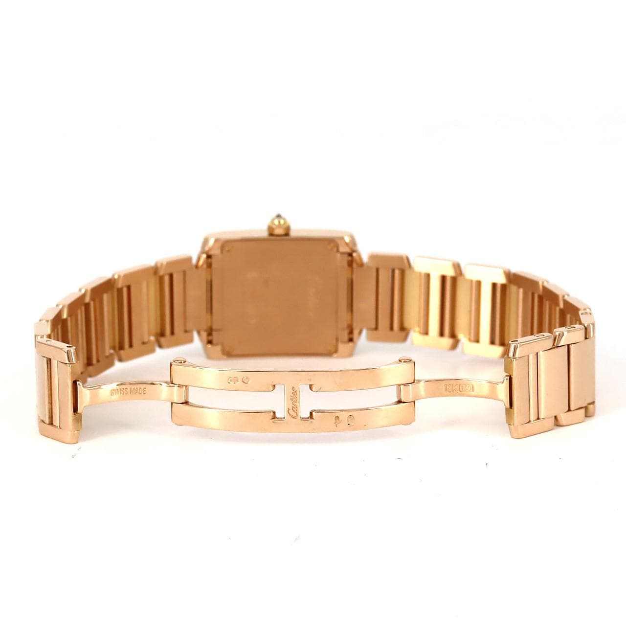 カルティエ タンクフランセーズSM PG/D WE10456H PG･RG クォーツ