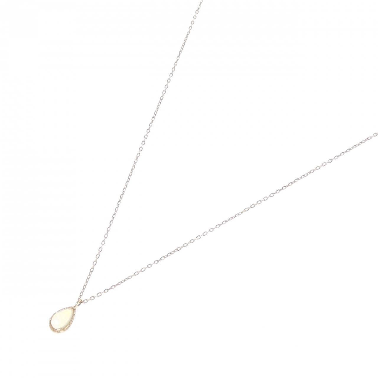 アガット オパール ネックレス