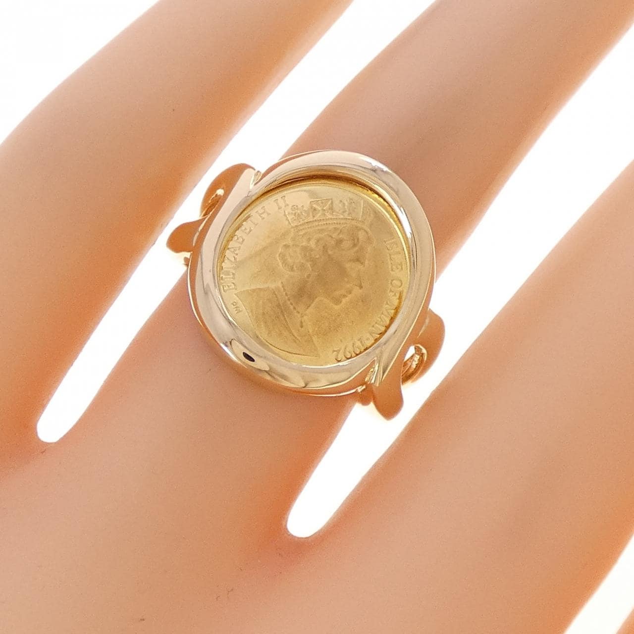 K18YG(枠) リング