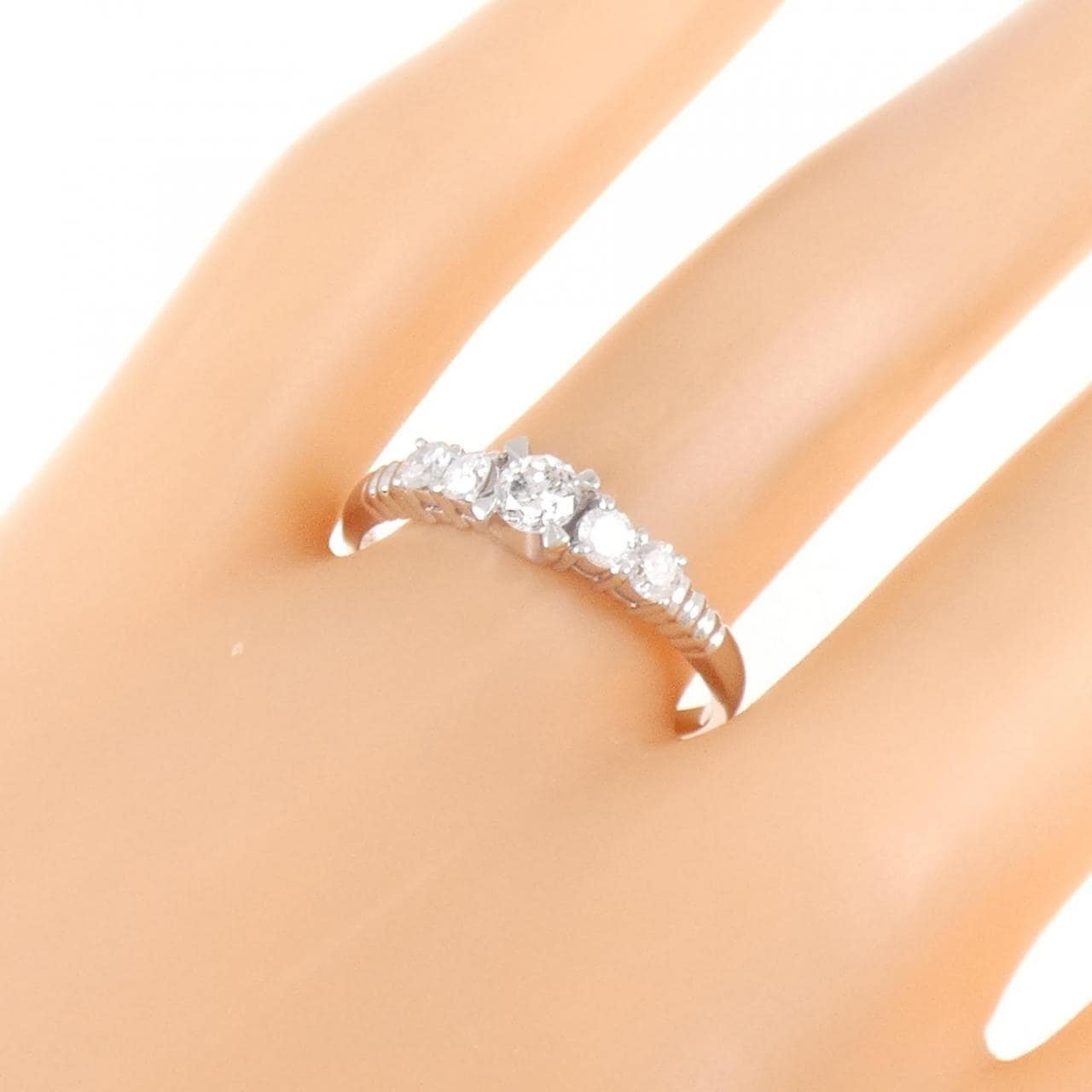 PT900 ダイヤモンド リング 0.50CT