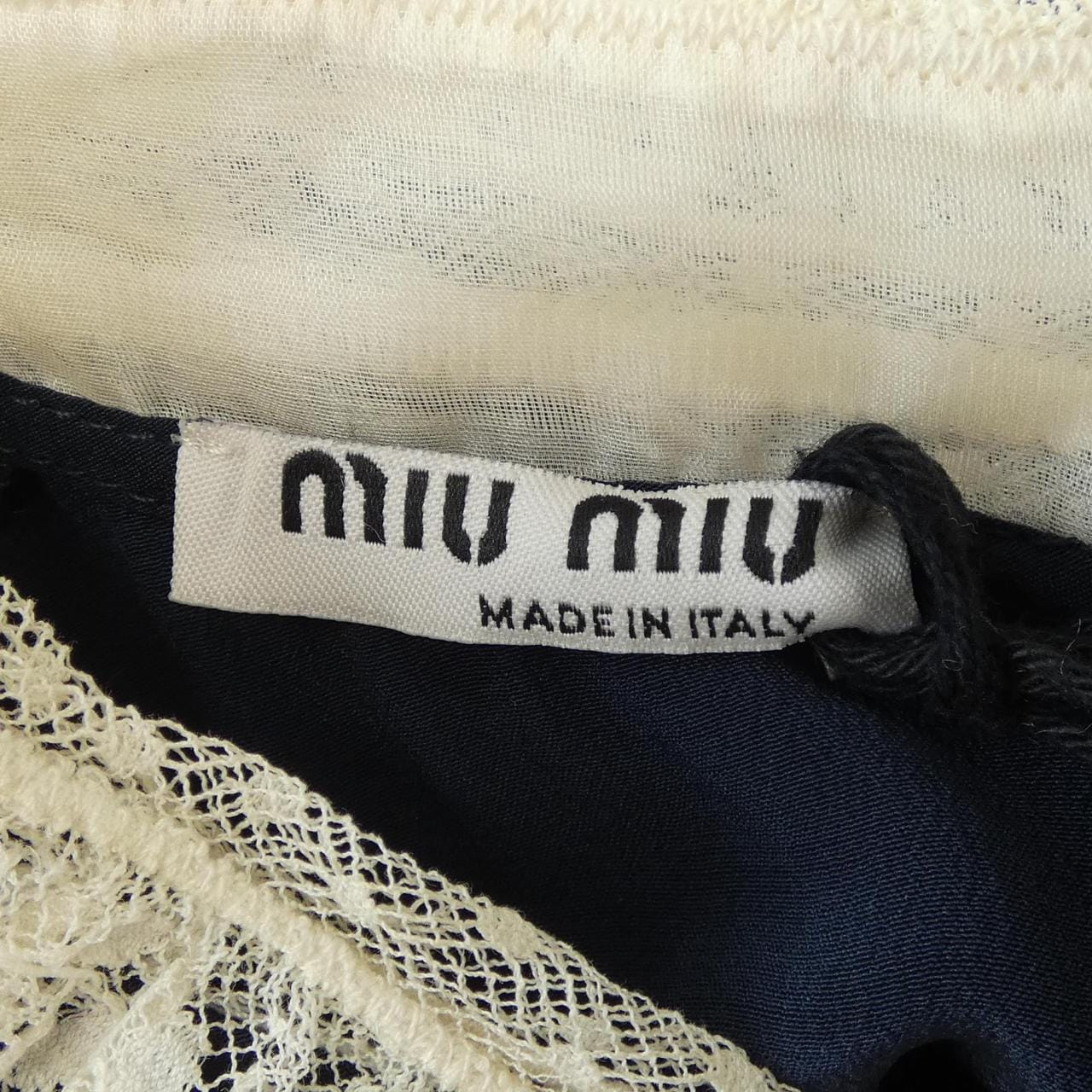 ミュウミュウ MIU MIU MK1033 E8N トップス
