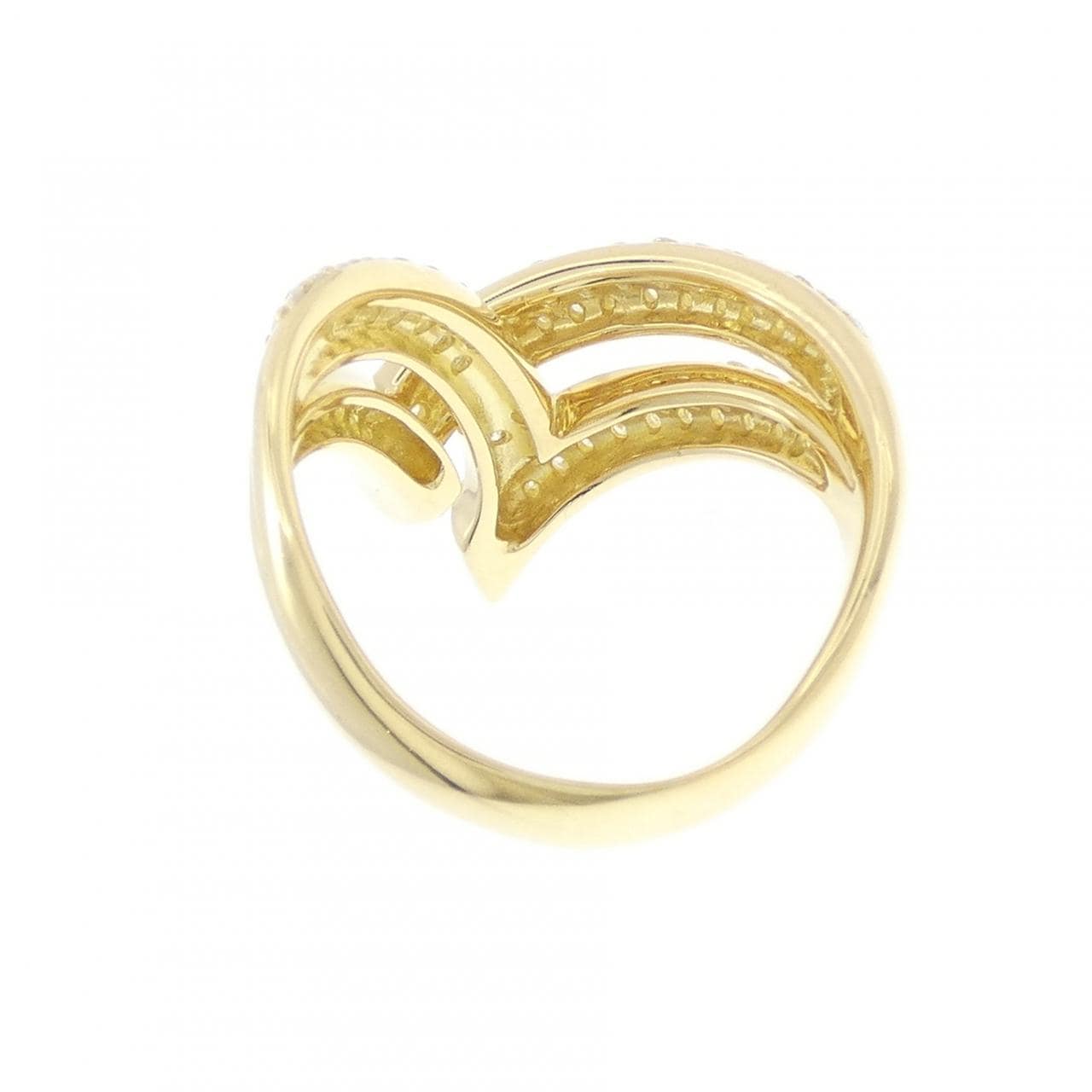 K18YG ダイヤモンド リング 1.00CT