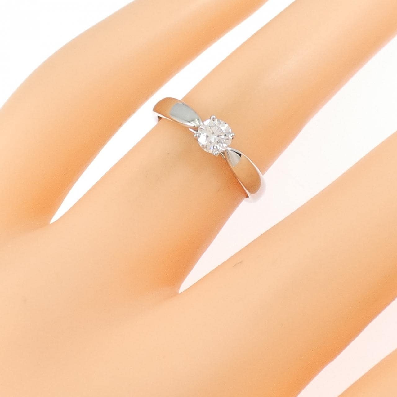 ティファニー ハーモニー リング 0.25CT G VS1 3EXT
