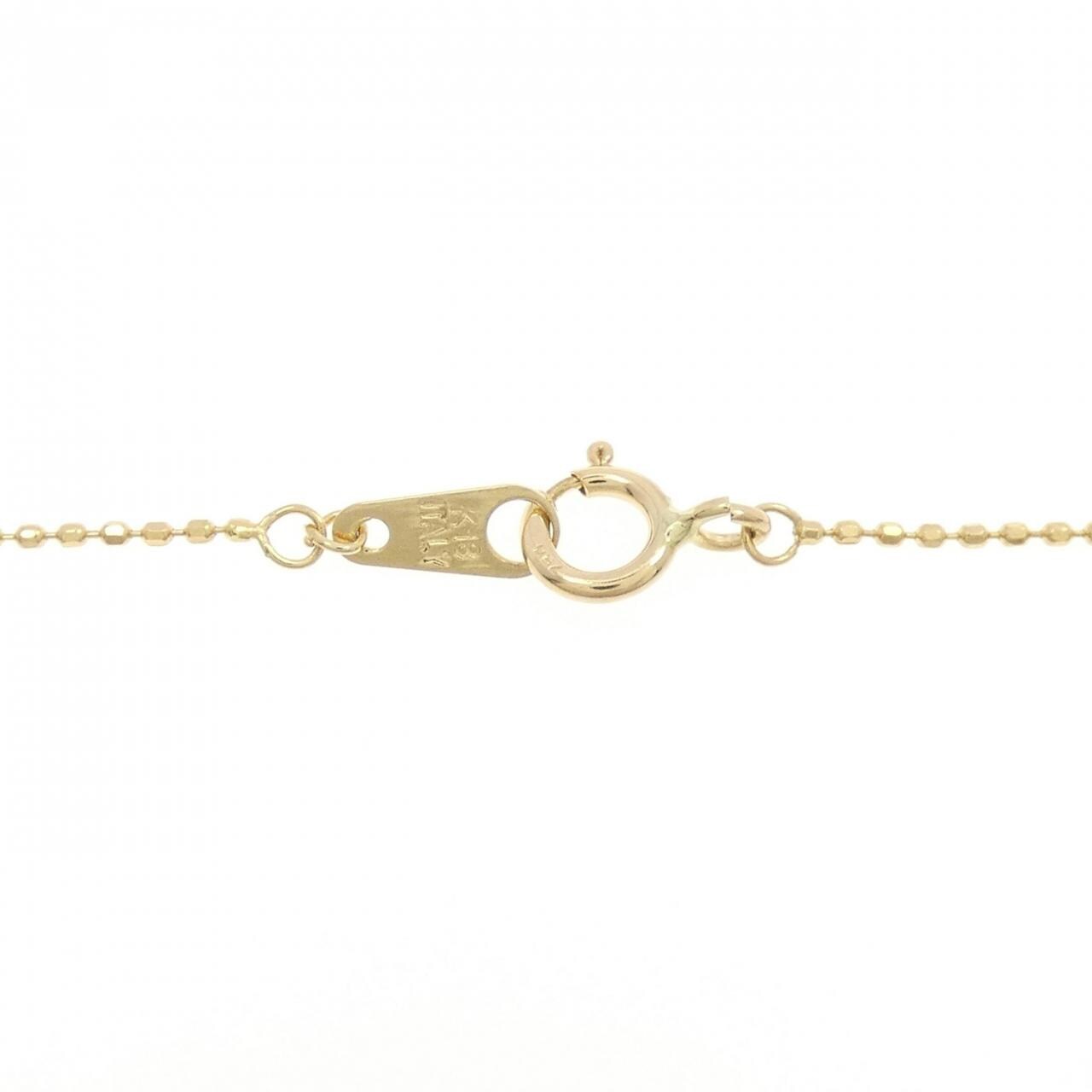 K18YG ダイヤモンド ネックレス 0.65CT