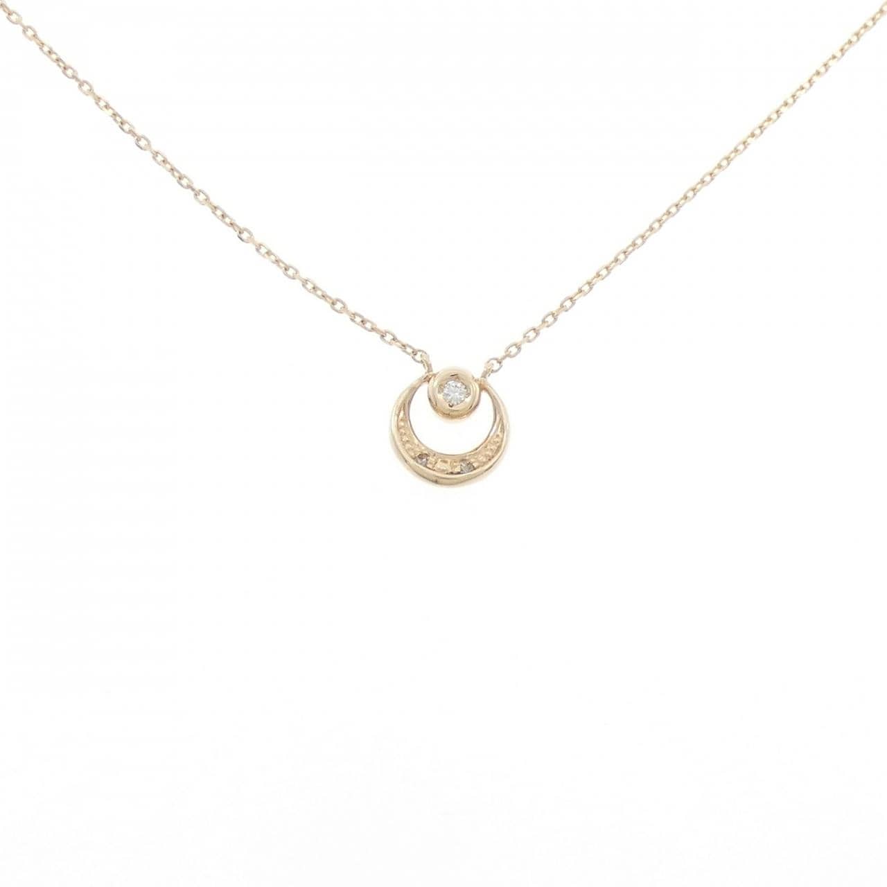 スタージュエリー ダイヤモンド ネックレス 0.01CT