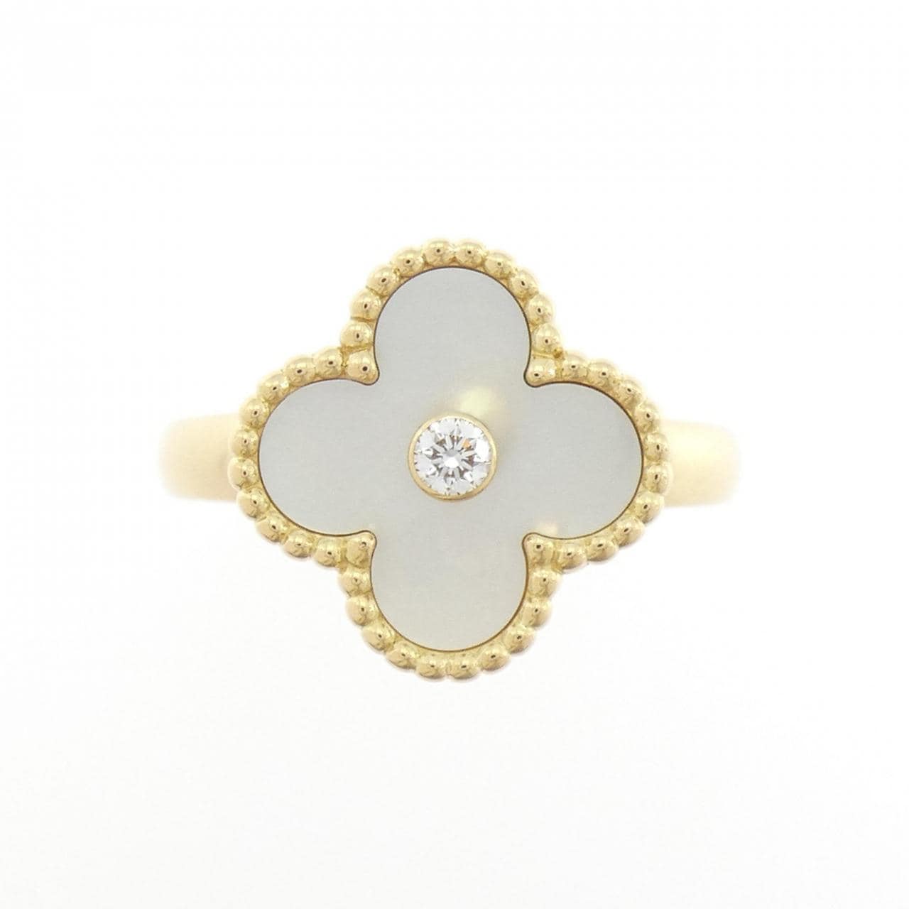 ヴァンクリーフ&アーペル ヴィンテージアルハンブラ リング