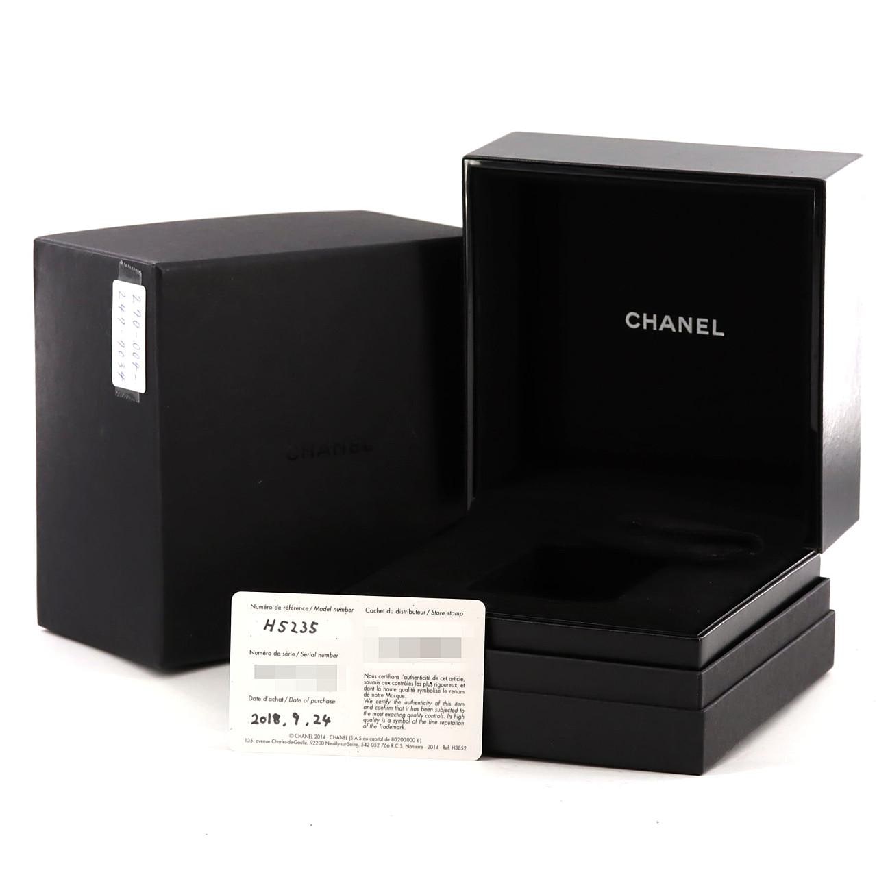 シャネル J12･XS 19mmセラミック H5235 セラミック クォーツ