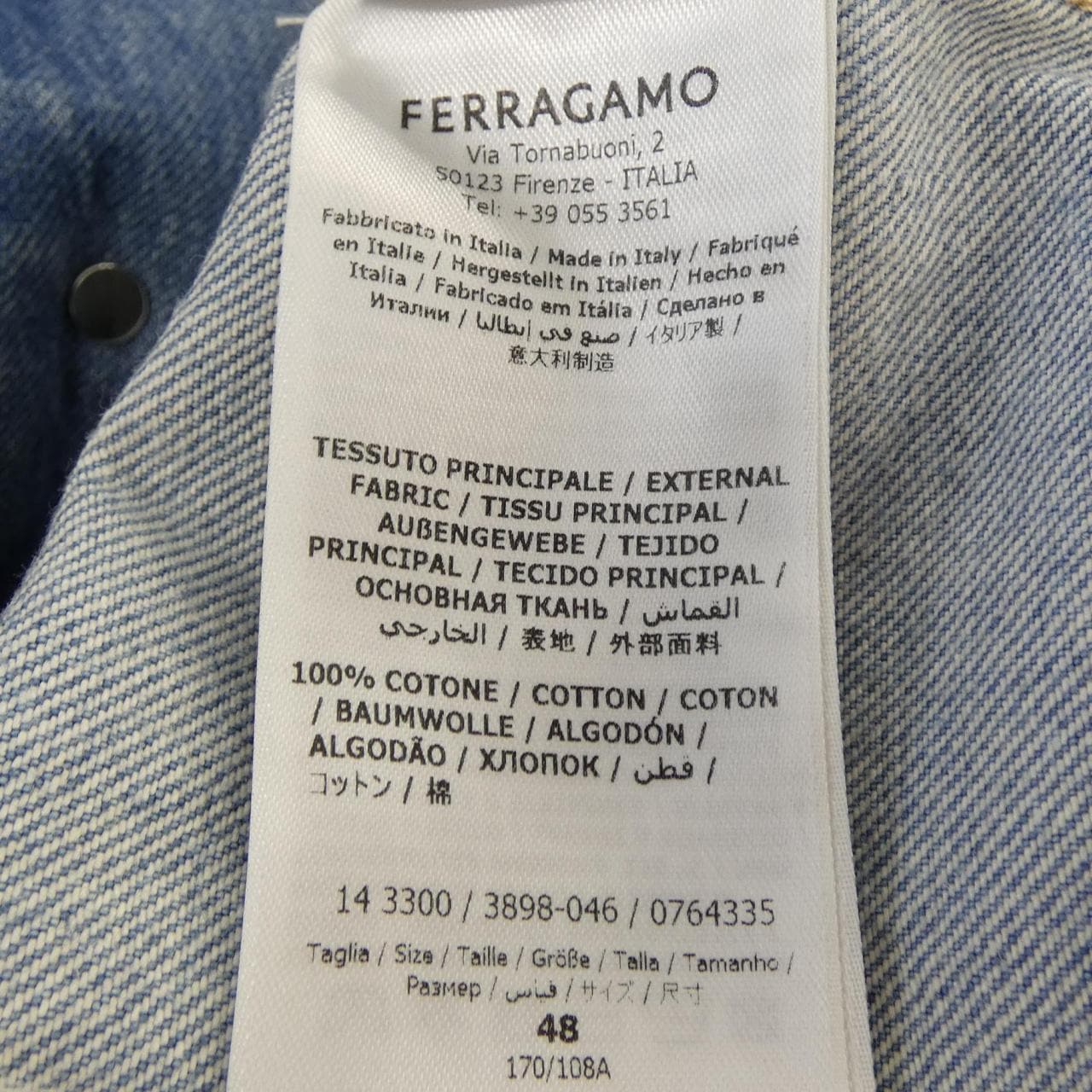 フェラガモ FERRAGAMO デニムジャケット