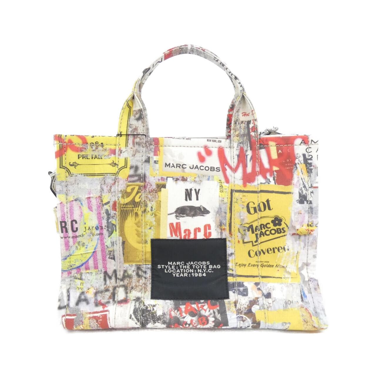 【新品】マークジェイコブス THE POP AMERICANA CANVAS MEDIUM TOTE BAG 2P6HTT017H02 バッグ