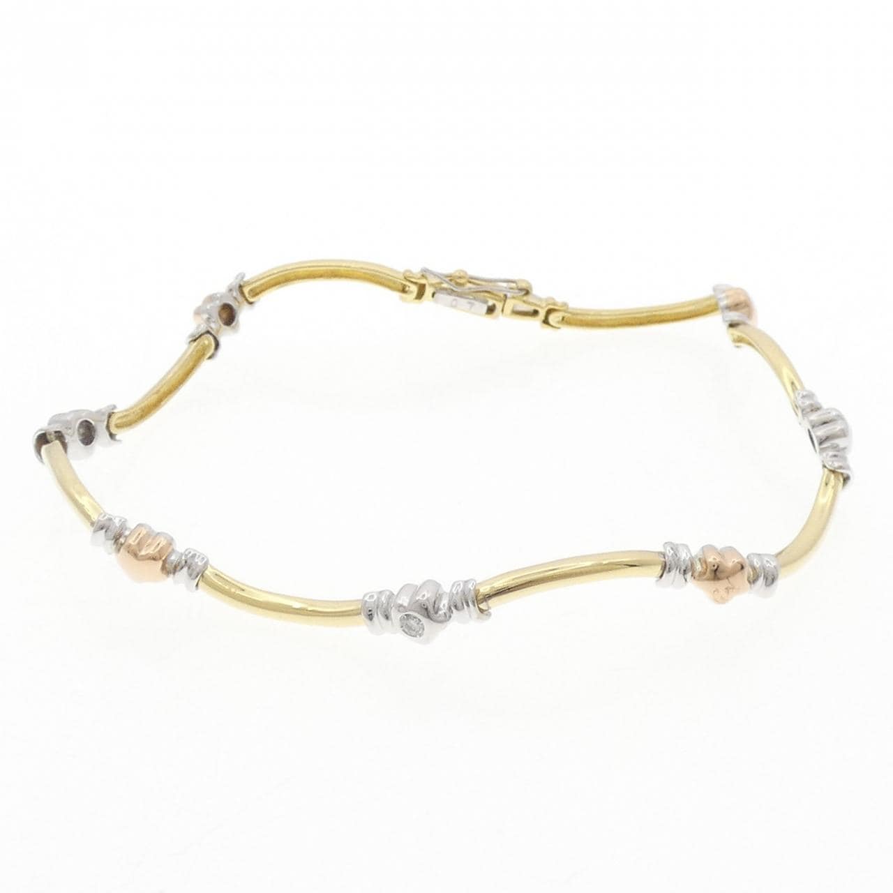 ポンテヴェキオ ダイヤモンド ブレスレット 0.07CT