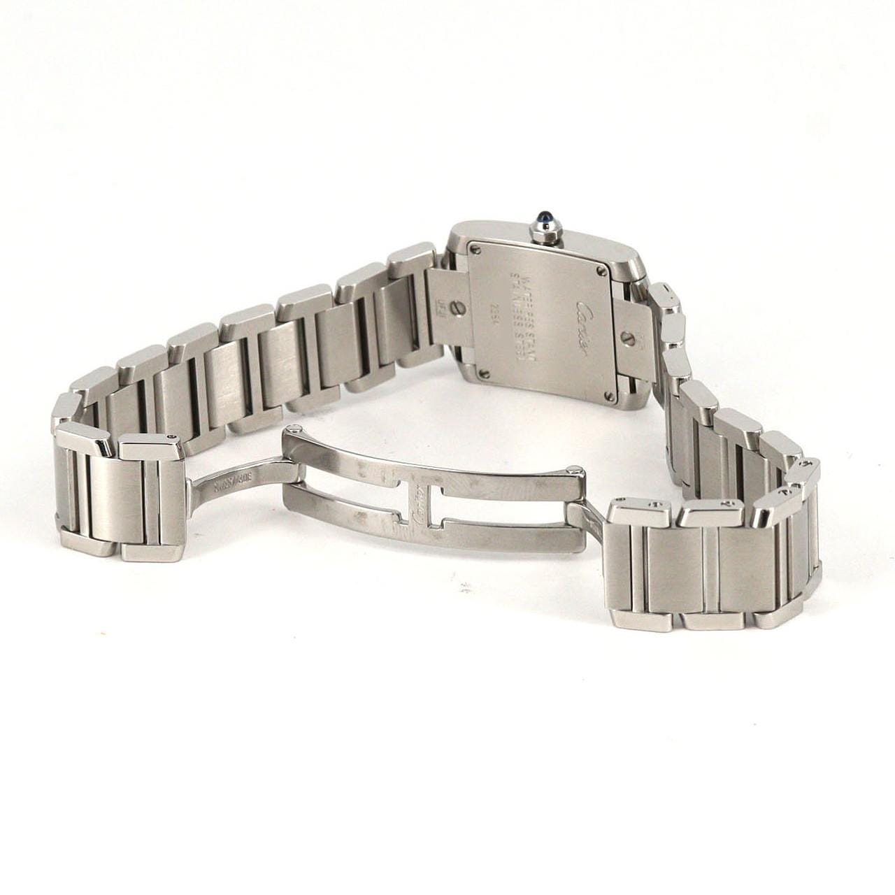 カルティエ タンクフランセーズSM W51008Q3 SS クォーツ