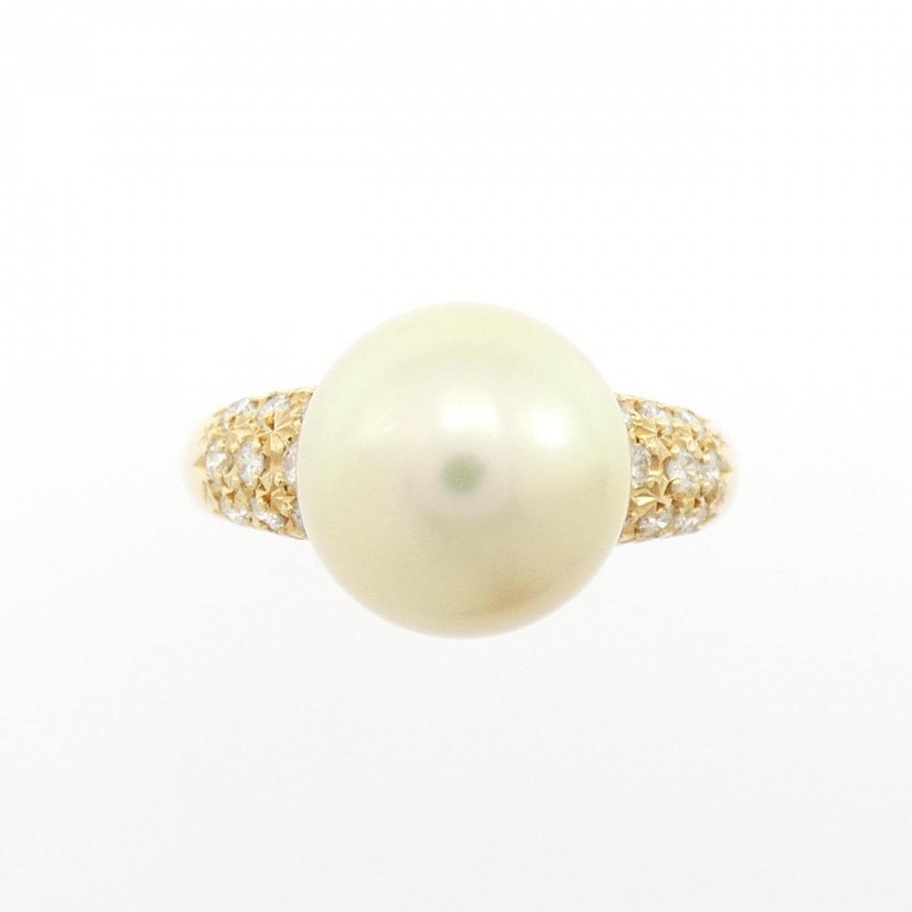 タサキ 白蝶パール リング 11.2mm