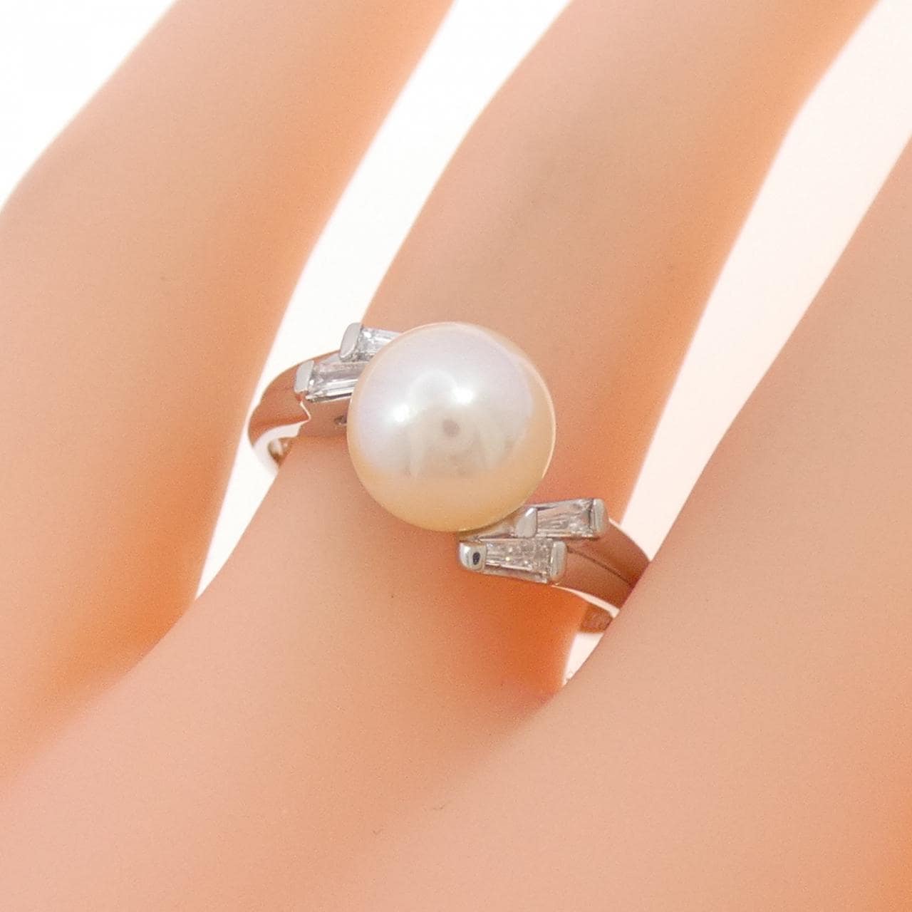 PT900 アコヤパール リング 8mm