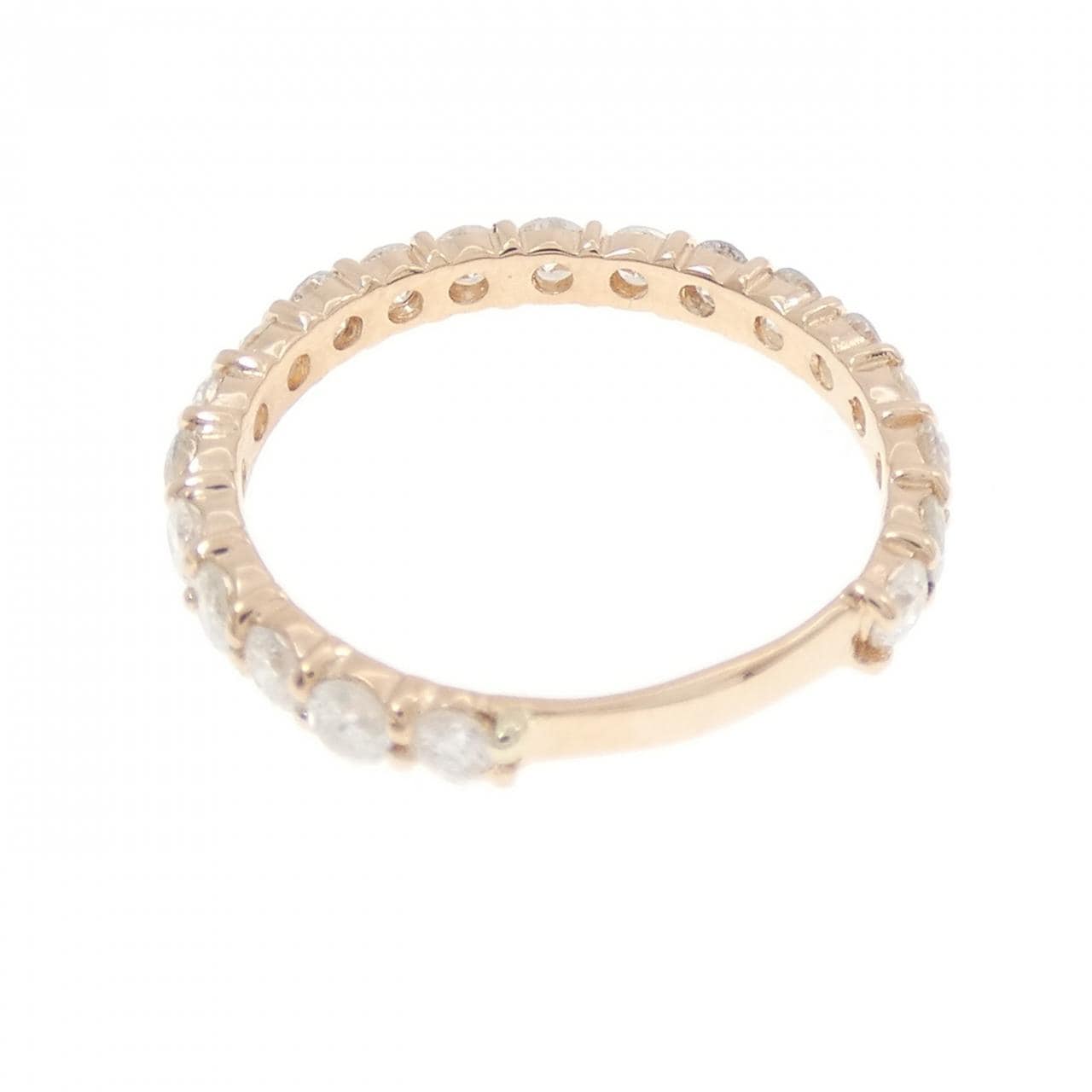 K18PG ダイヤモンド リング 1.0CT