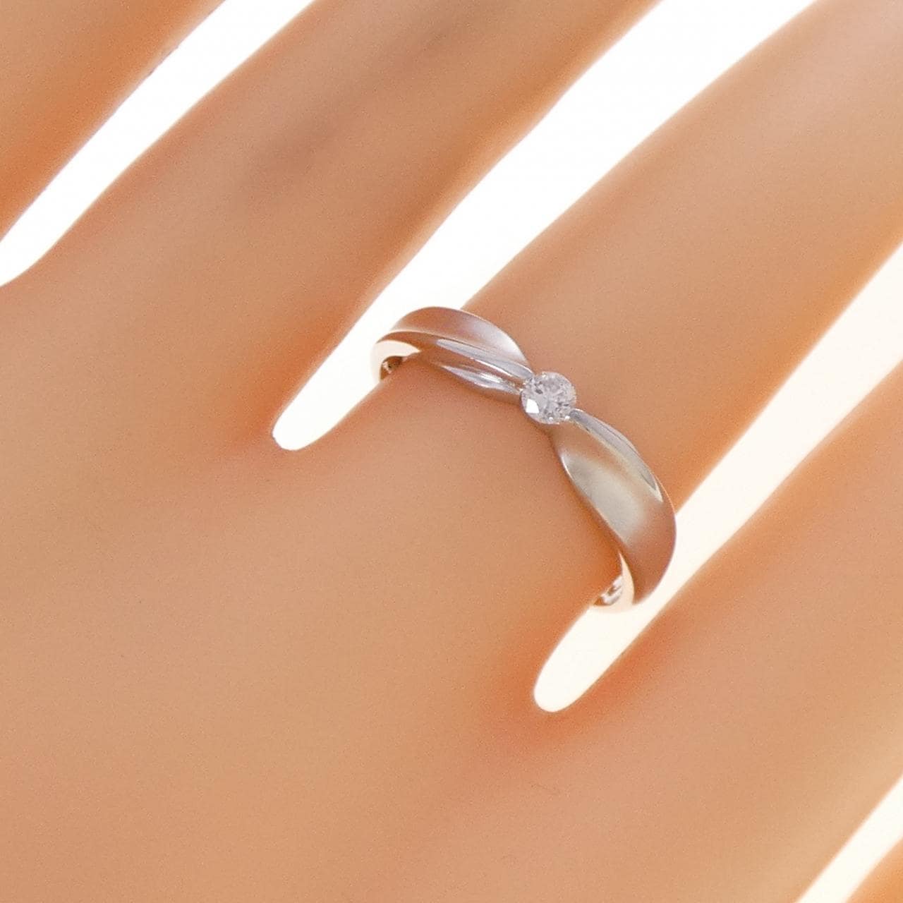 PT ダイヤモンド リング 0.09CT