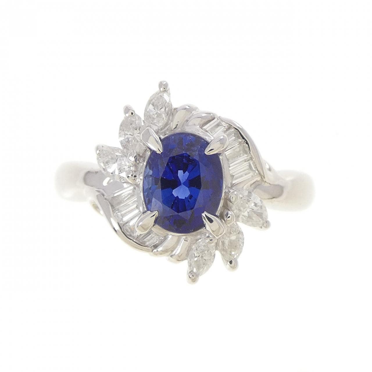 PT900 サファイヤ リング 1.00CT