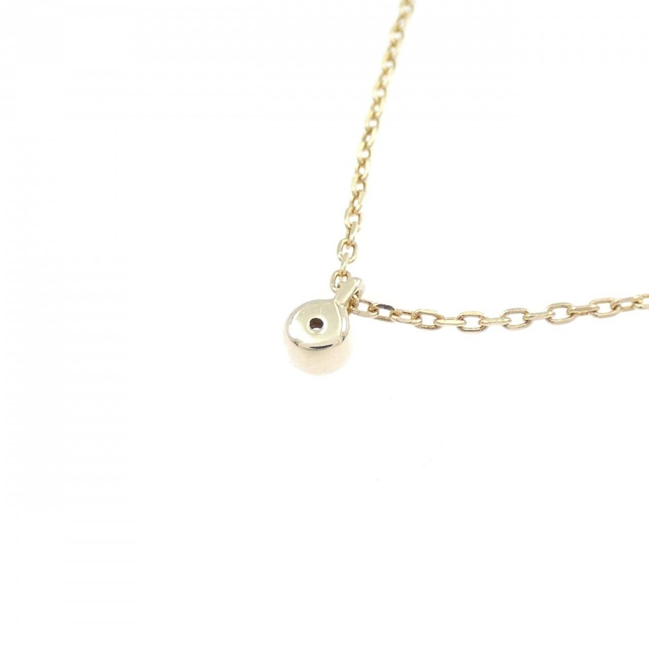 アガット ダイヤモンド ネックレス 0.01CT