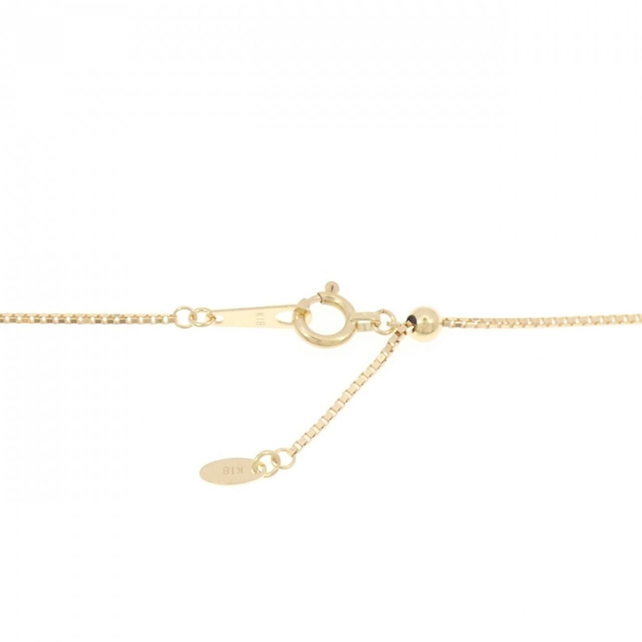 K18YG ダイヤモンド ネックレス 0.29CT