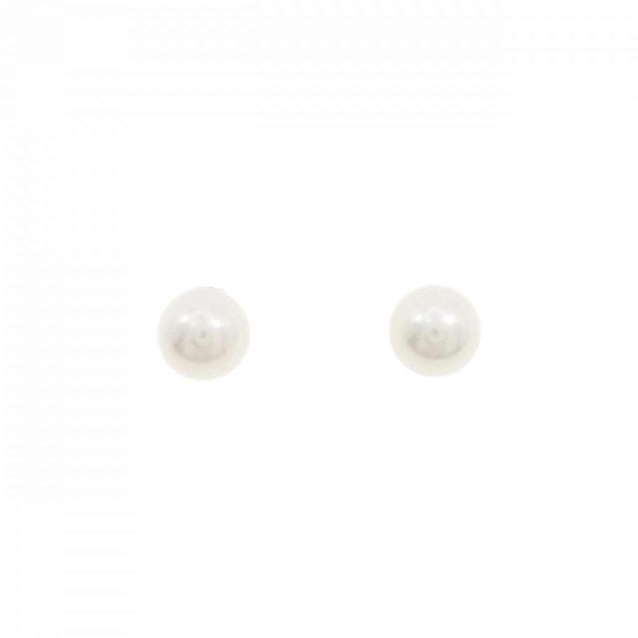 K14WG アコヤパール ピアス 5.3mm