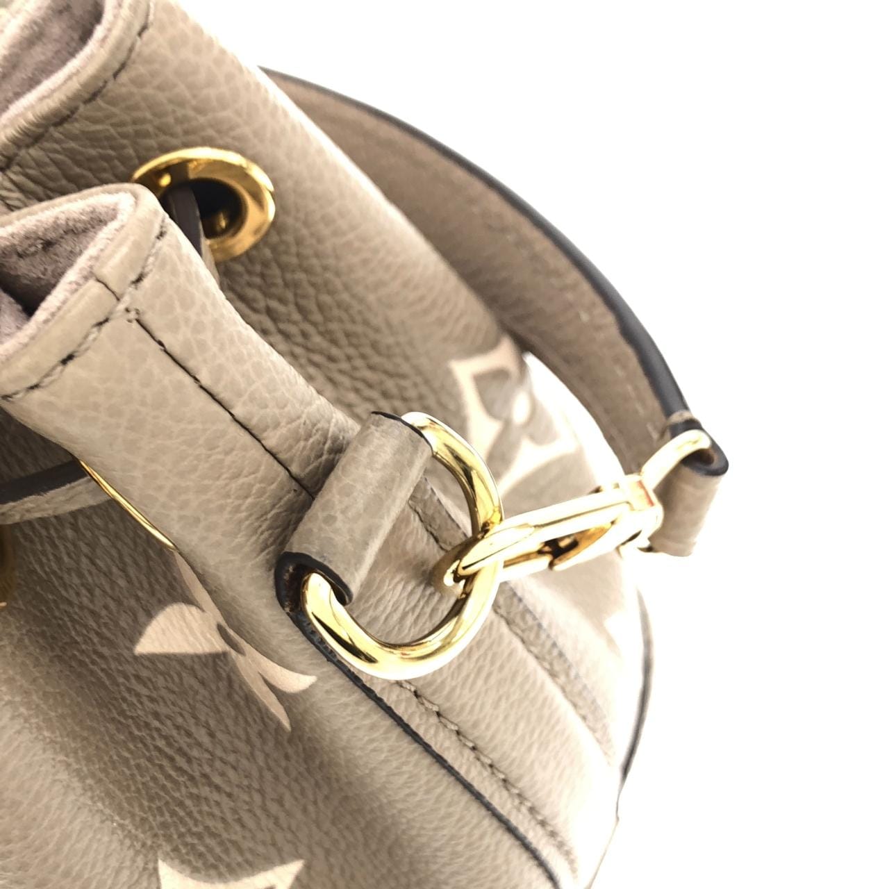 ルイヴィトン バイカラー モノグラム アンプラント ナノ ノエ M46291 ショルダーバッグ