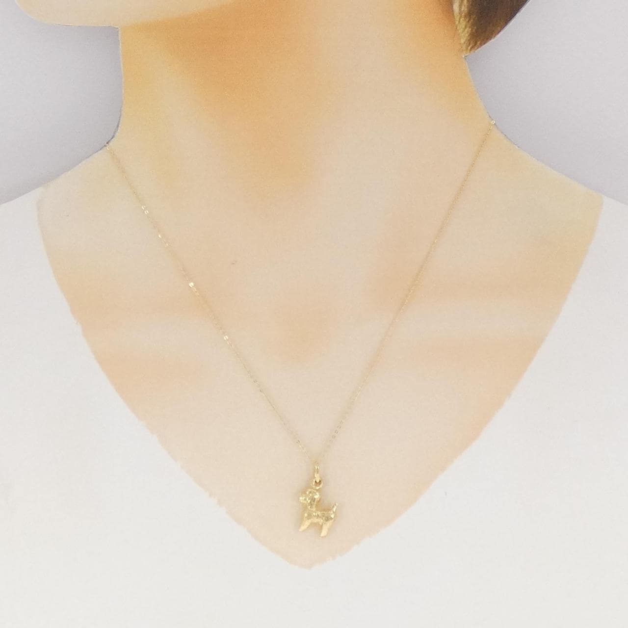 ウノアエレ 750YG/K18YG ネックレス