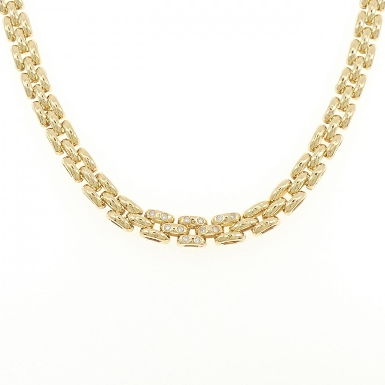 ウノアエレ ダイヤモンド ネックレス 0.12CT