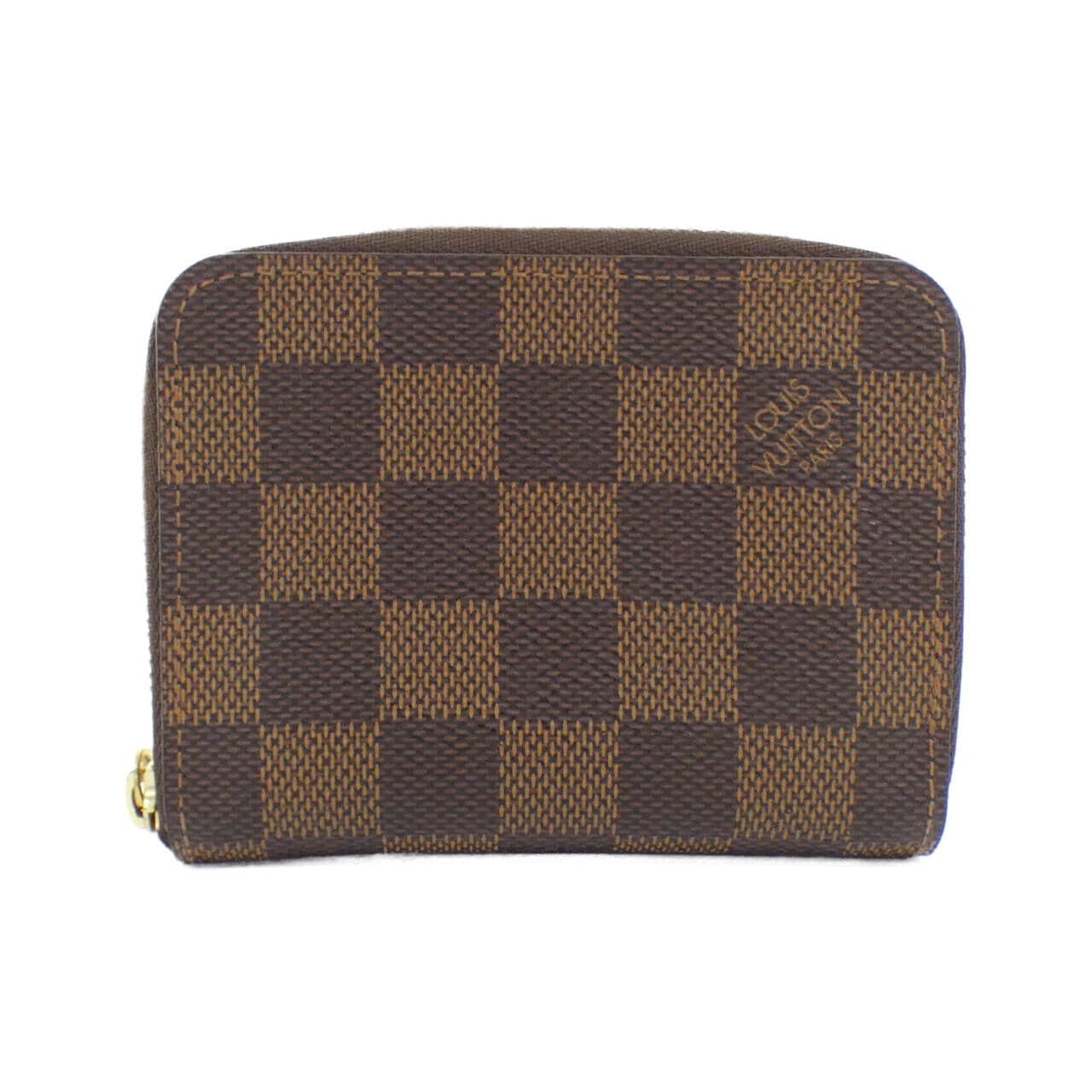 LOUIS VUITTON Damier Zippy Coin Purse N63070 INCASE
