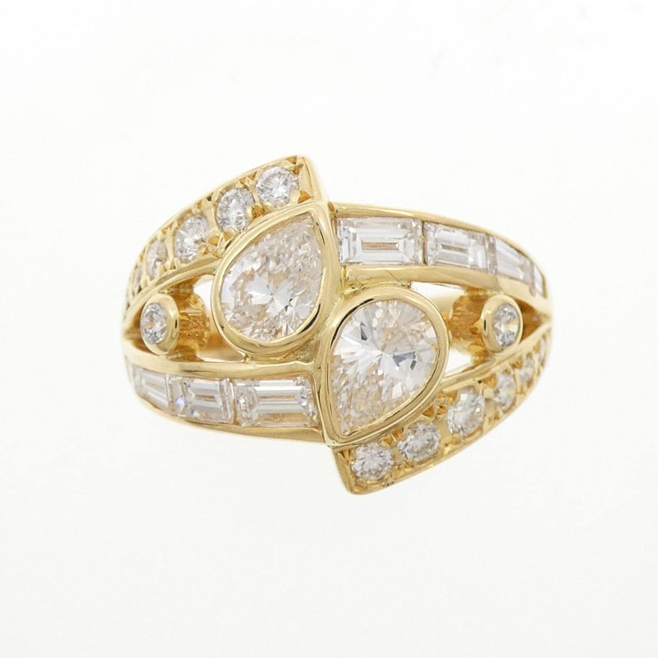ミキモト ダイヤモンド リング 0.77CT