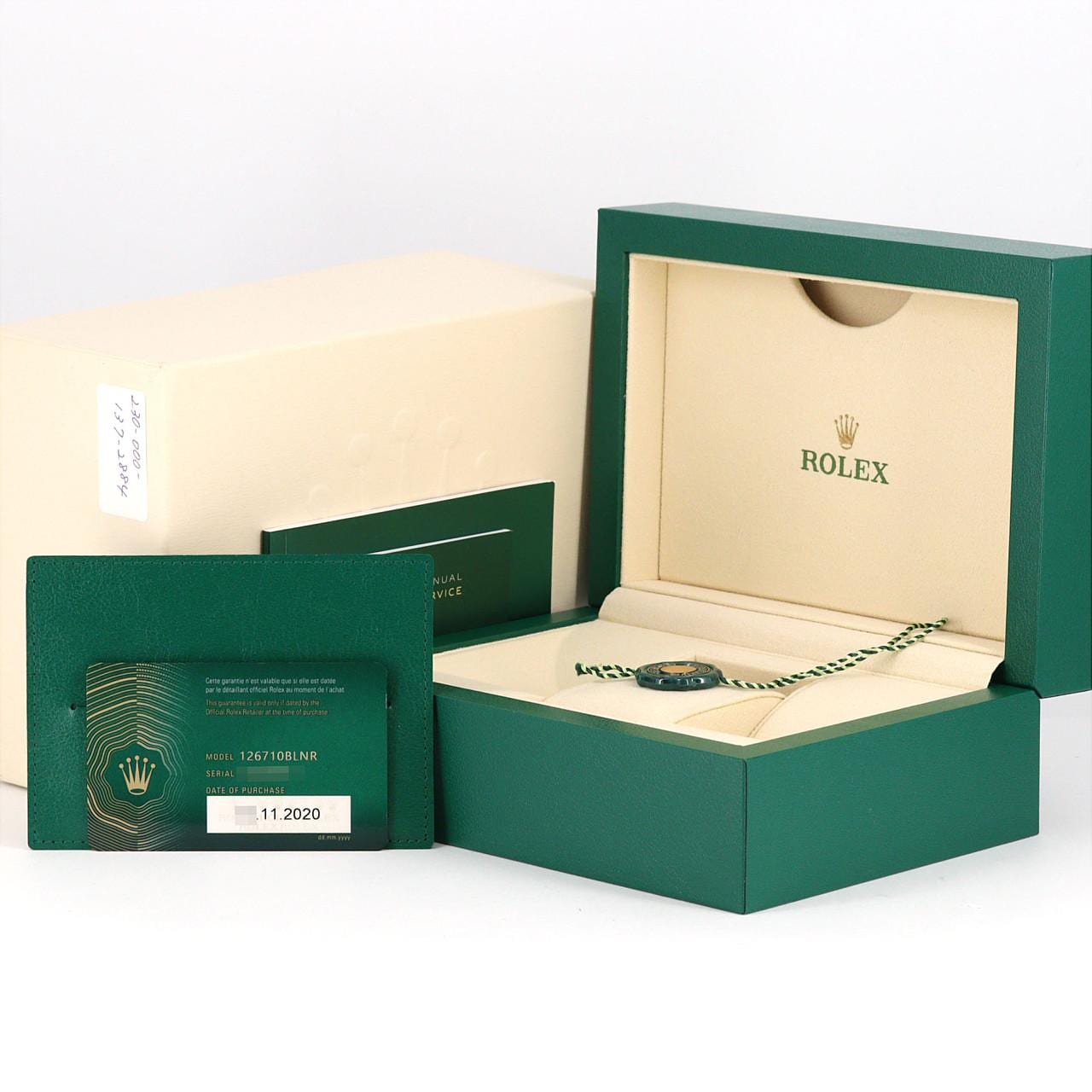 ロレックス GMTマスターⅡ 126710BLNR･5 SS 自動巻 ランダム番