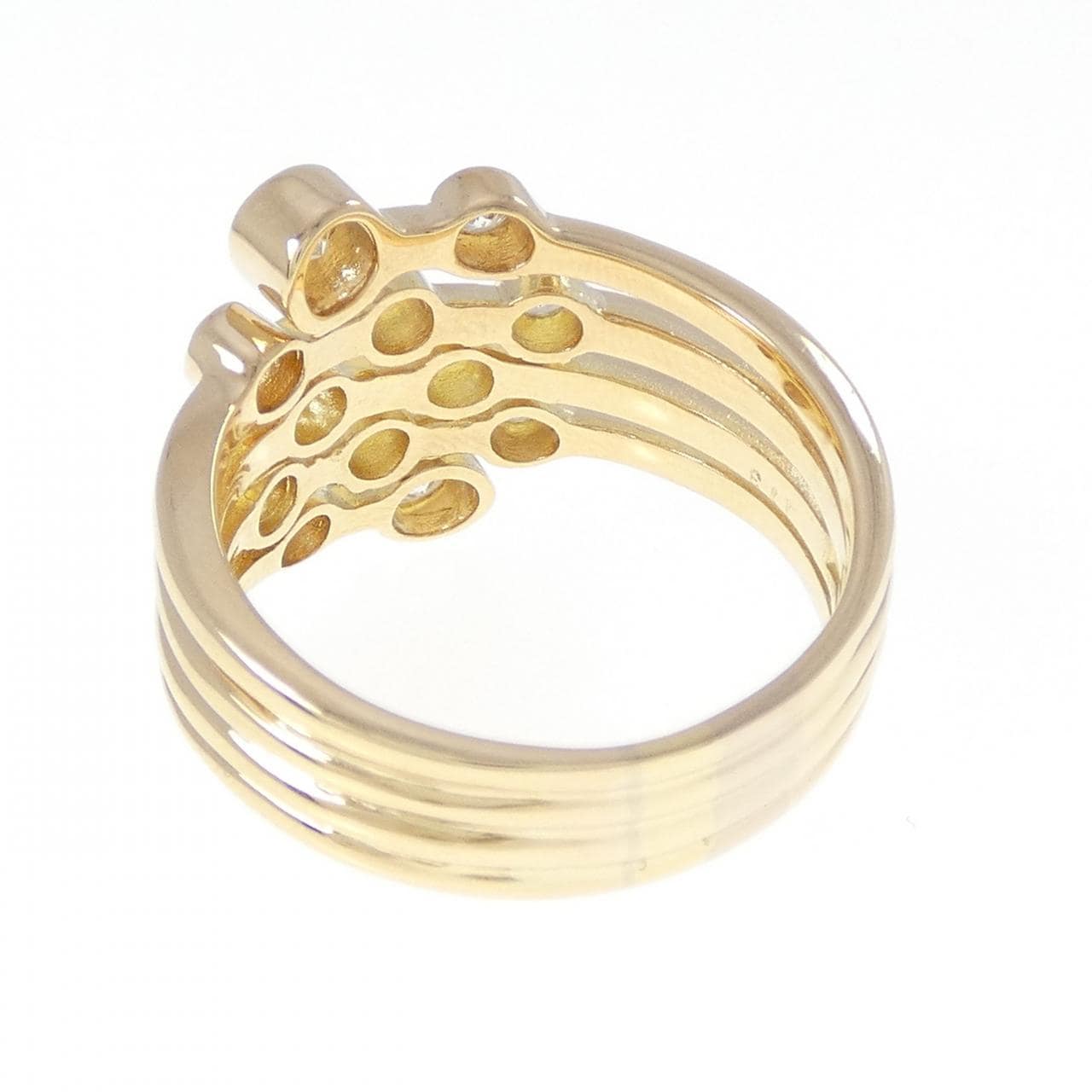 K18YG ダイヤモンド リング 1.13CT