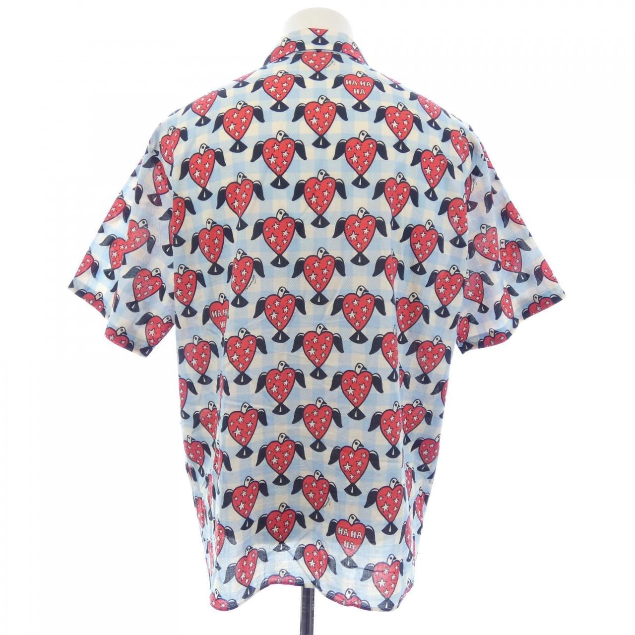 グッチ GUCCI HAHAHA 718033 ZAK3J S／Sシャツ
