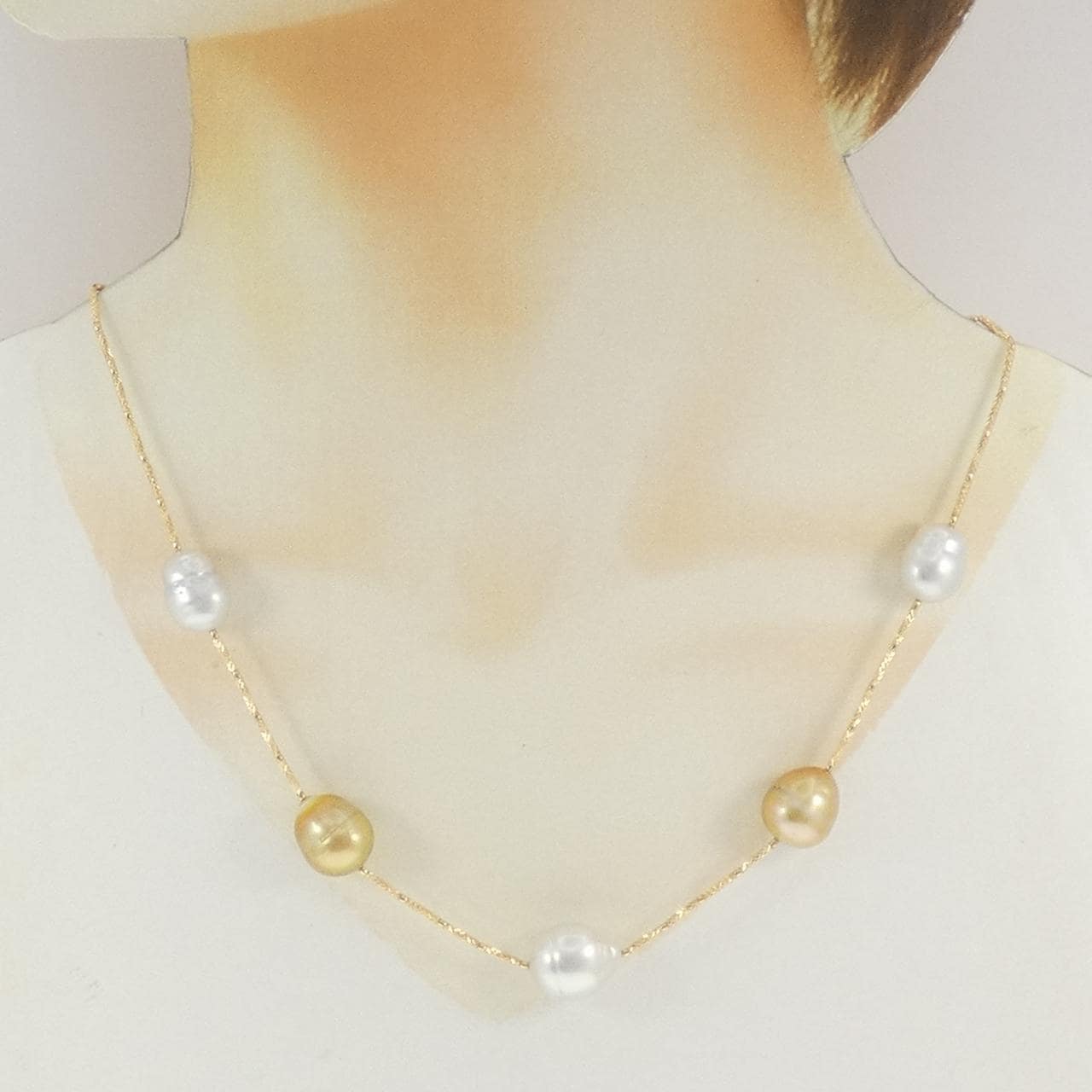 ギンザ タナカ 白蝶パール ネックレス
