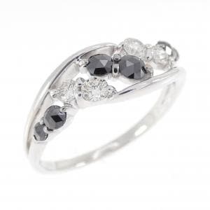 K18WG ダイヤモンド リング 0.22CT