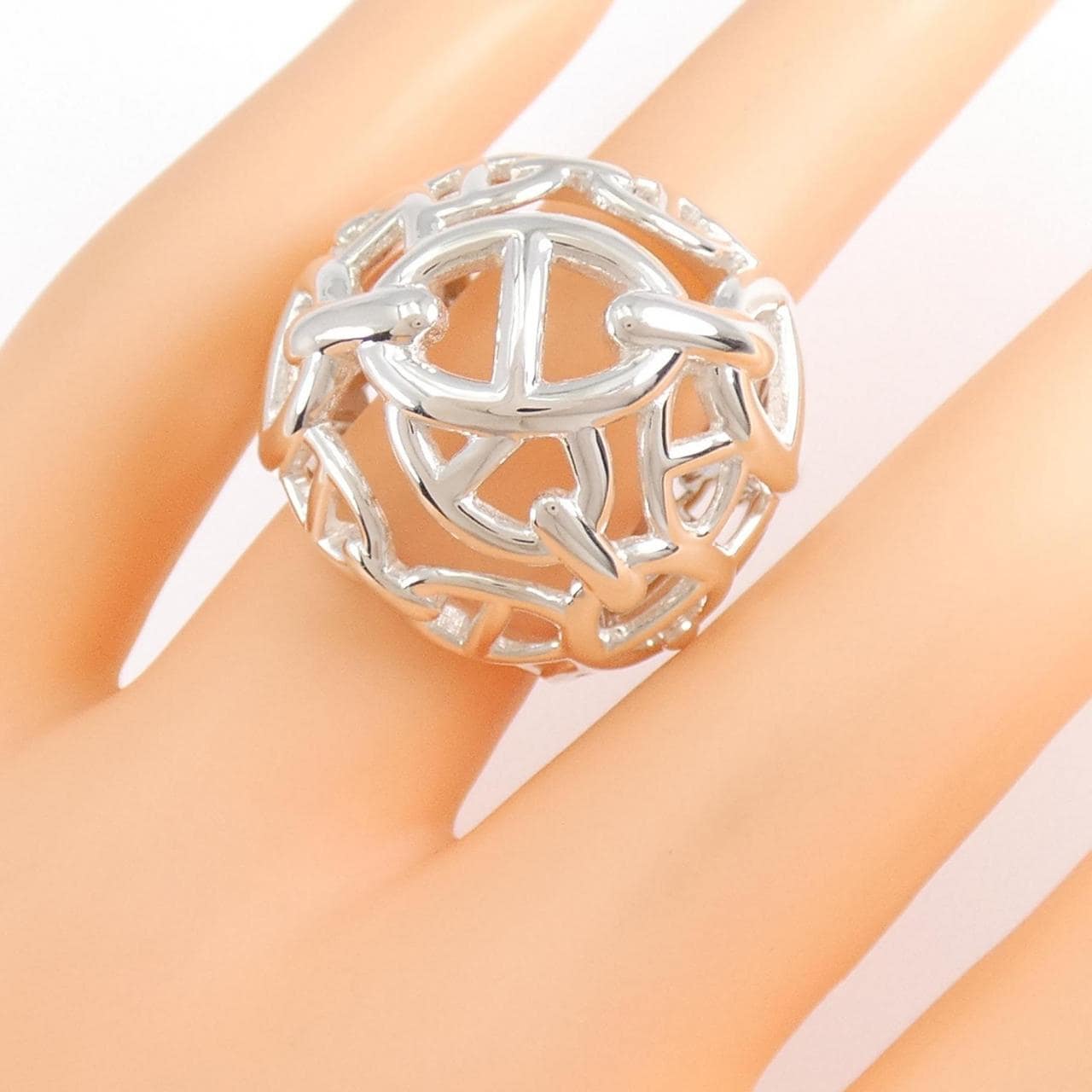 HERMES Chaine d&#39;Incre Enchene Very Large Ring