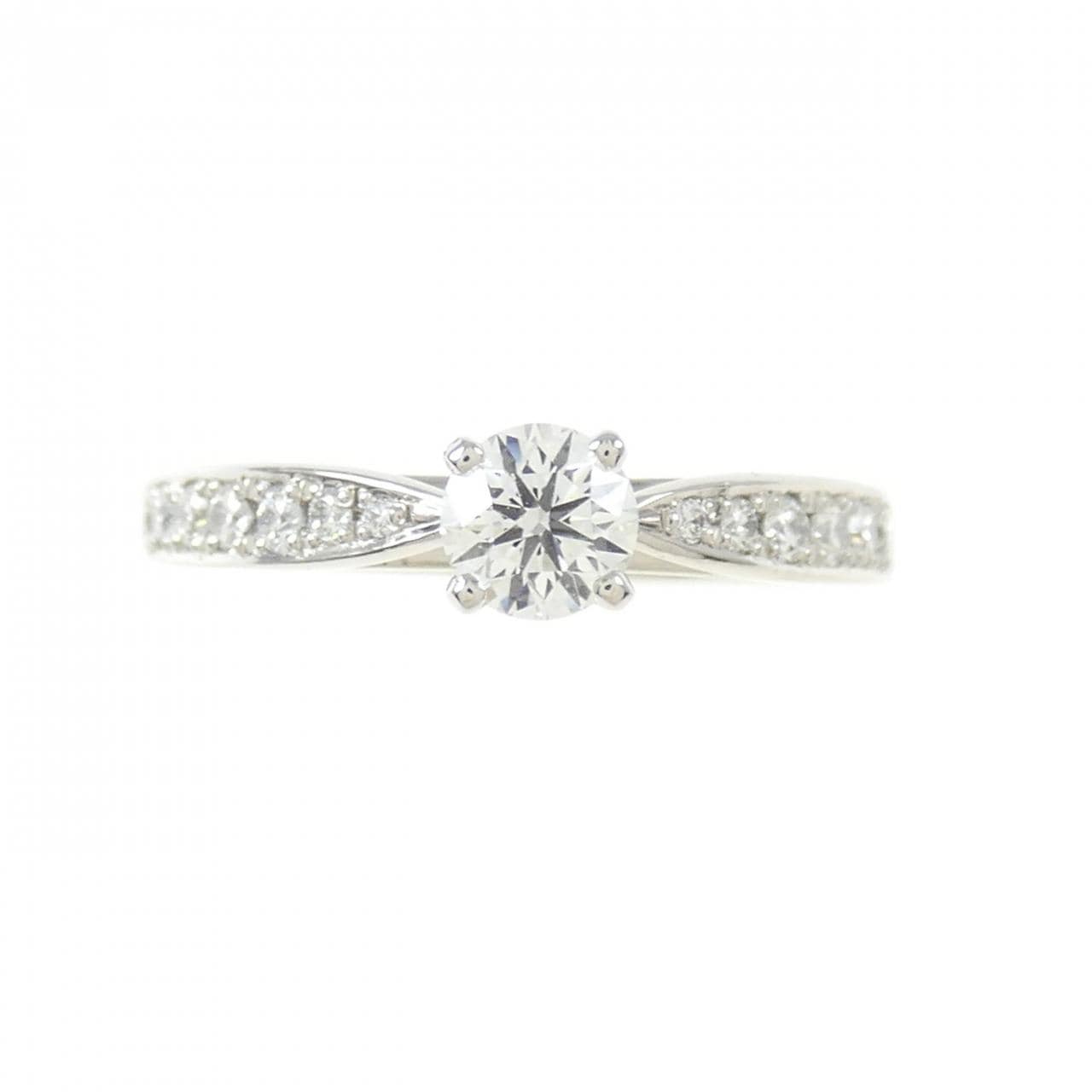 PT900 ダイヤモンド リング 0.269CT D VVS2 EXT