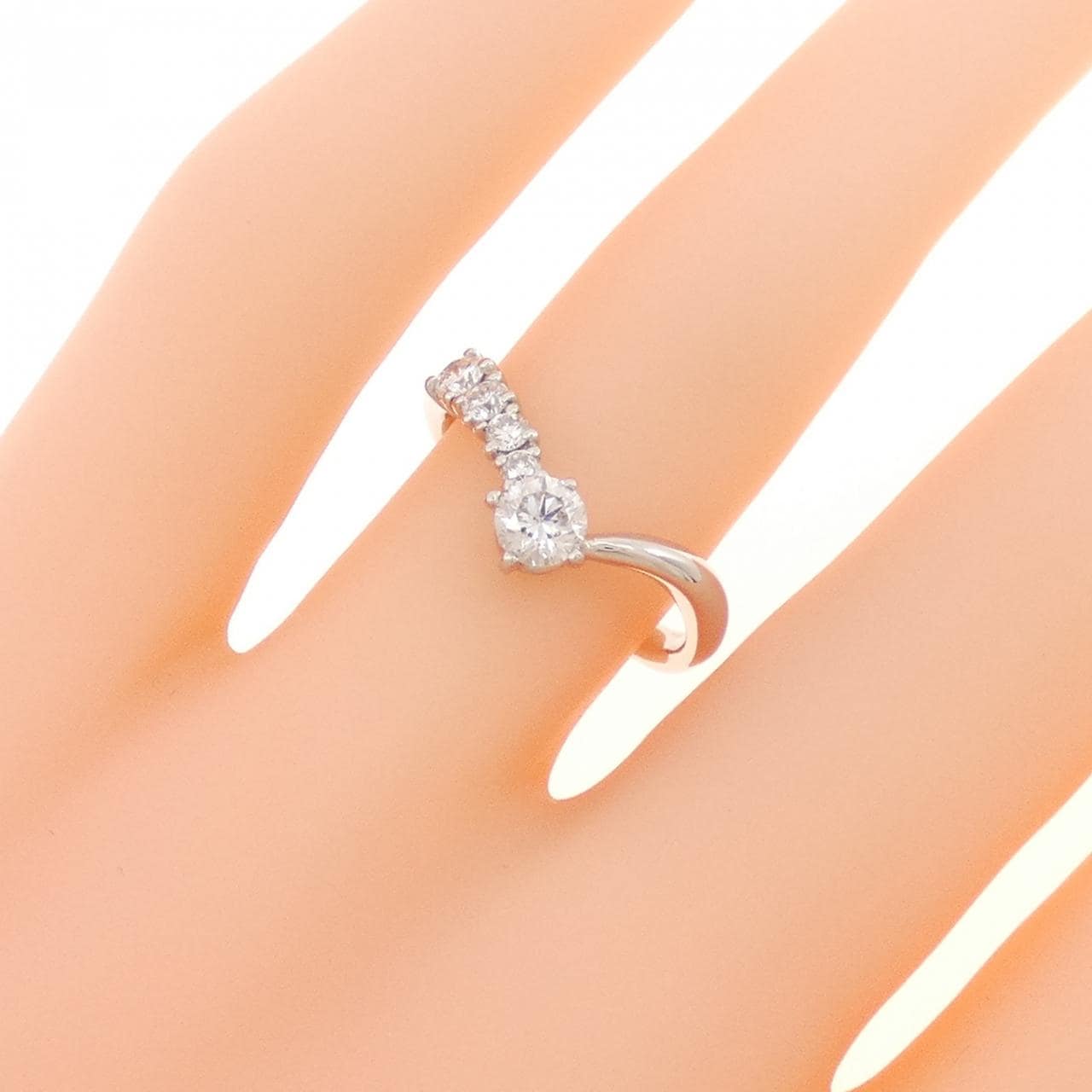 PT ダイヤモンド リング 0.51CT