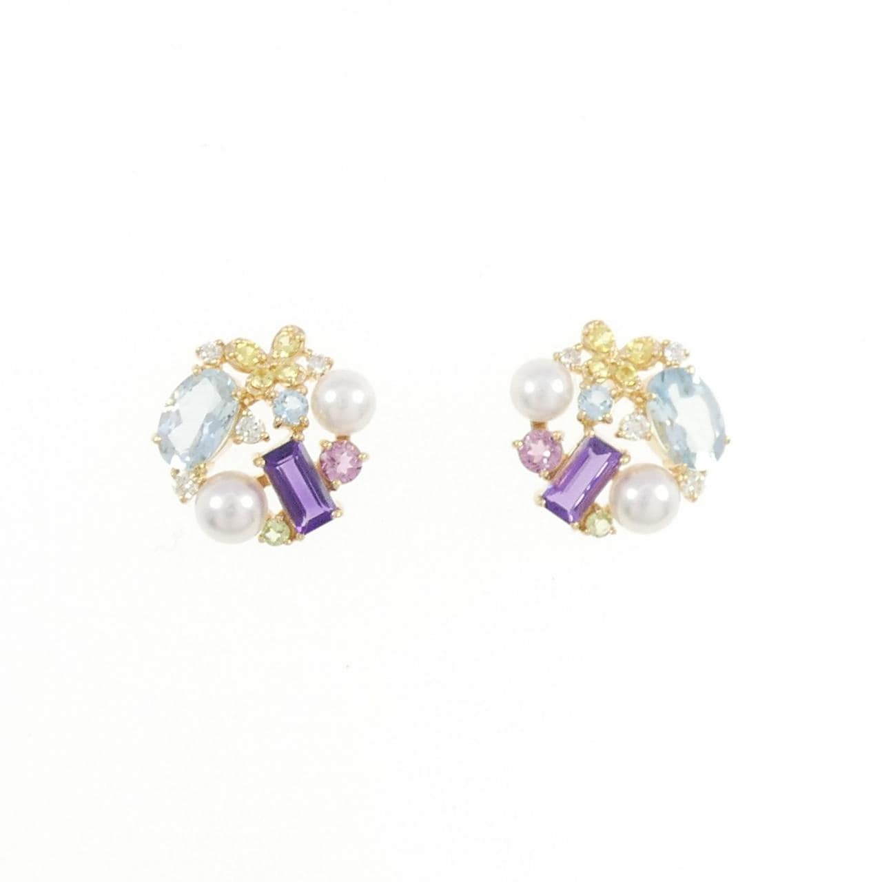 PONTE VECCHIO colored stone earrings