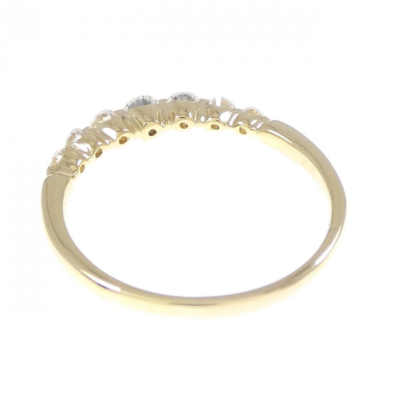 K18YG ダイヤモンド リング 0.34CT